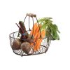 Provence Medium Oval Basket Rustic Brown image