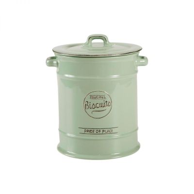 Pride Of Place Large Biscuit Jar Old Green image
