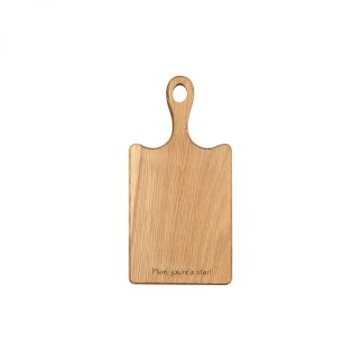 Personalised Rectangular Wooden Board With Handle image