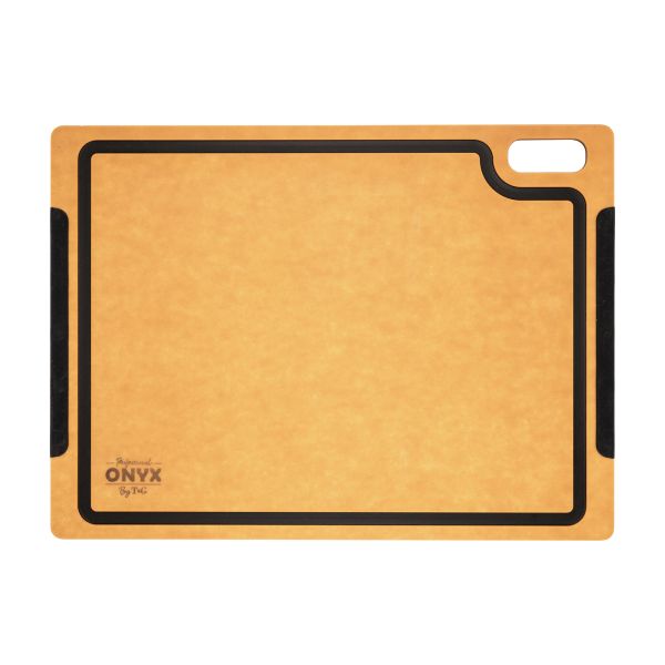 Onyx Cutting Board Silicon Corners Large