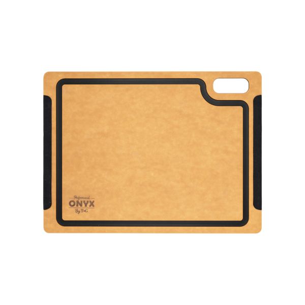 Onyx Cutting Board Silicon Corners Medium
