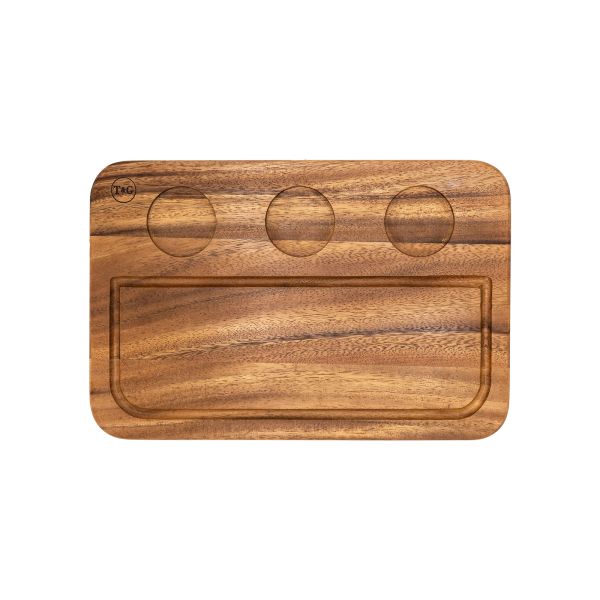 Double Sided Steak Board In Acacia (Dish Not Included)