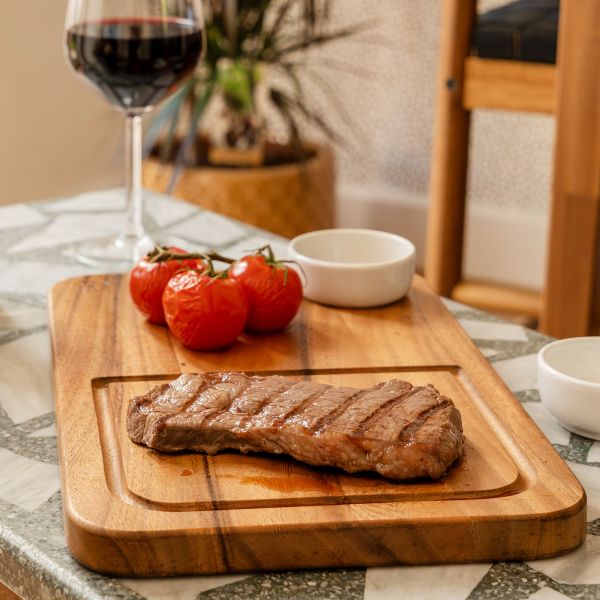 Double Sided Steak Board In Acacia (Dish Not Included)