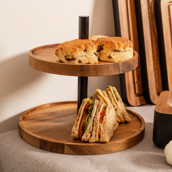 Eclipse Two Tier Cake Stand 