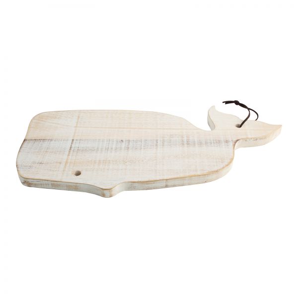 Ocean Whale Board Rustic White