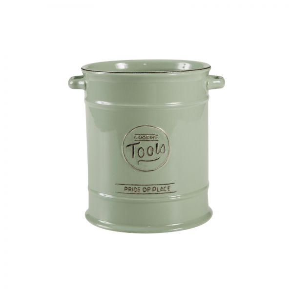 Pride Of Place Large Cooking Tools Jar Old Green