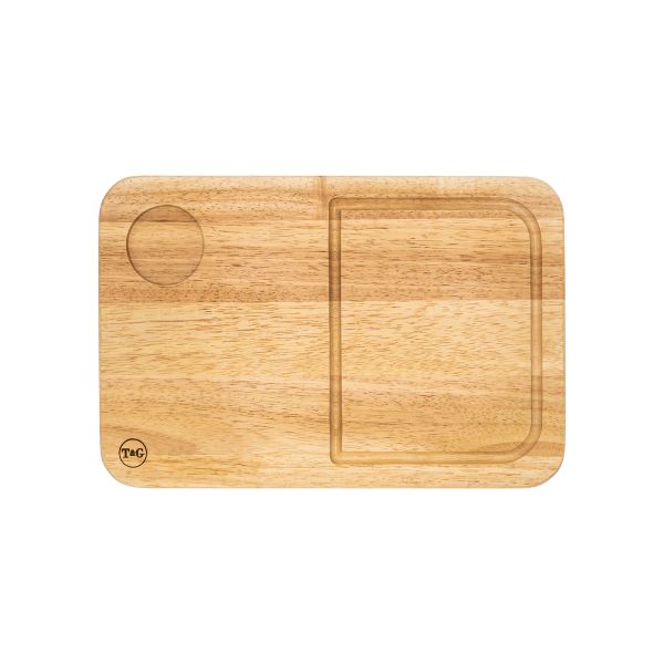 Double Sided Steak Board In Hevea (Dish Not Included)