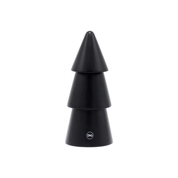 Christmas Tree Salt & Pepper Mill Black
