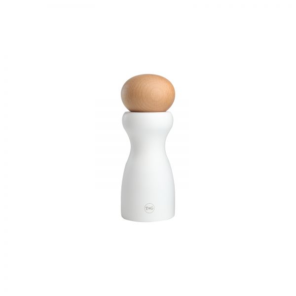 Sphere Salt Mill White