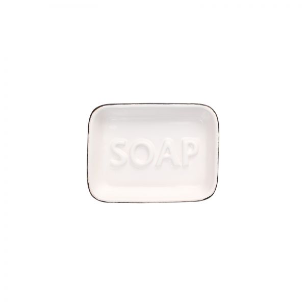 Ocean Soap Dish White