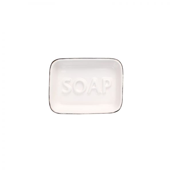 Ocean Soap Dish White