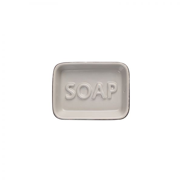 Ocean Soap Dish Grey