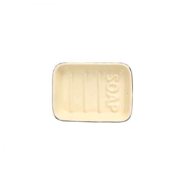 Ocean Line Soap Dish Cream