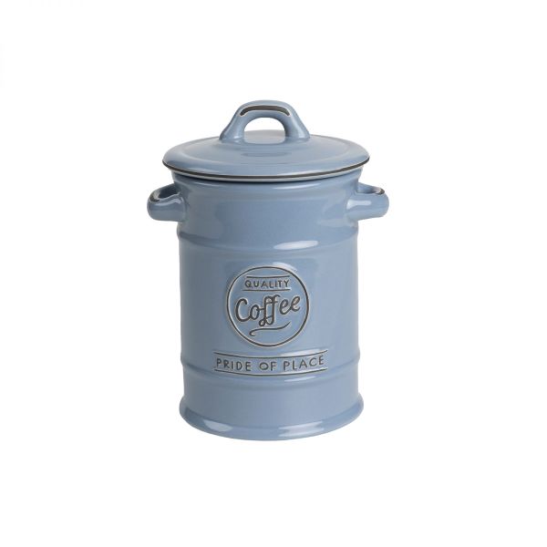 Pride of Place Coffee Jar Blue