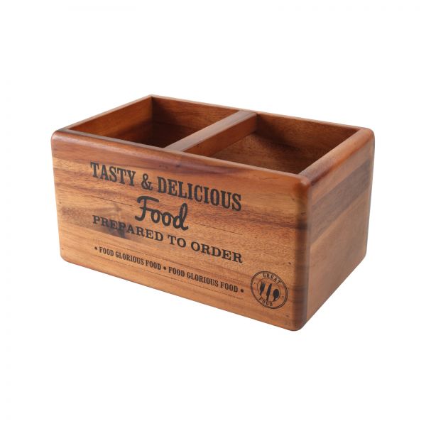 Food Glorious Food Table Tidy & Chalk Board