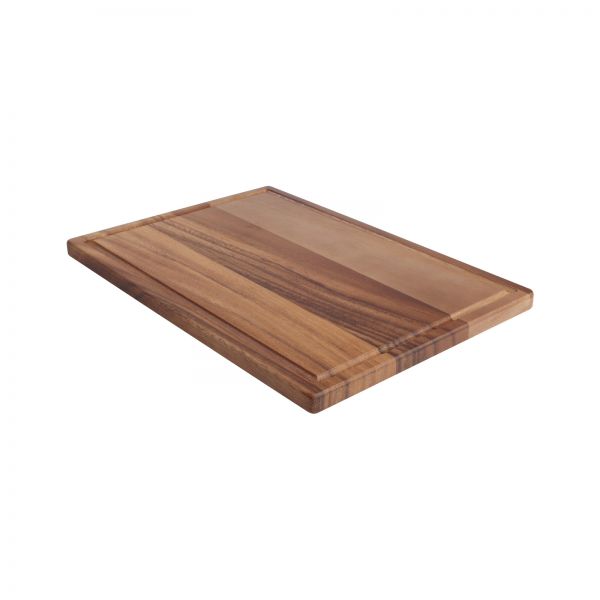 Rectangular Serving Board With Groove