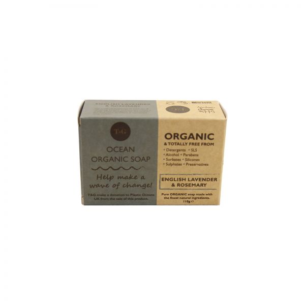 Ocean Organic Soap - Lavender & Rosemary (110g)