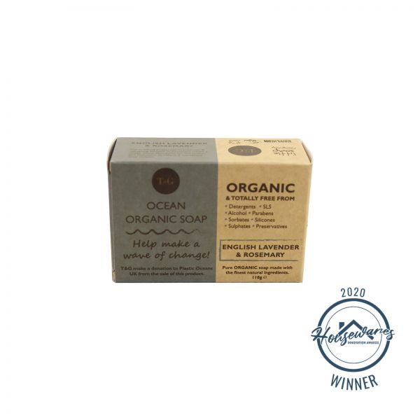 Ocean Organic Soap - Lavender & Rosemary (110g)