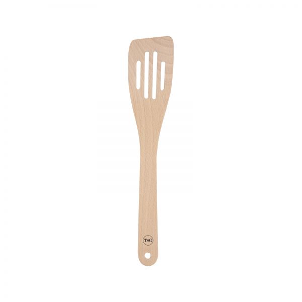 Slotted shop wooden spatula