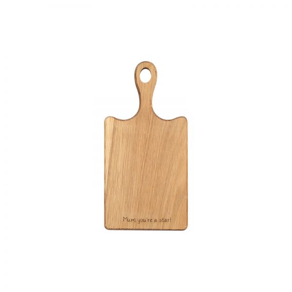 Personalised Rectangular Wooden Board With Handle
