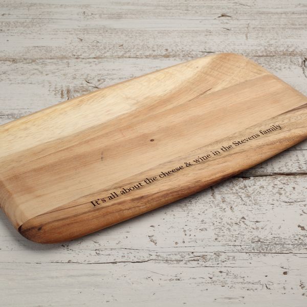 Personalised Rectangular Wooden Board