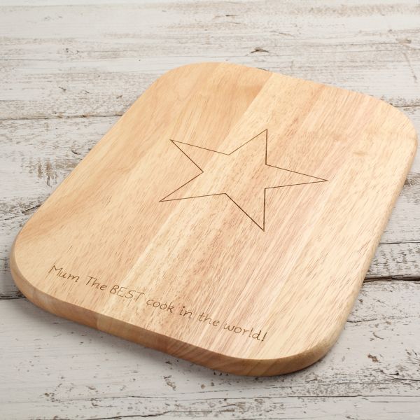 Personalised Rectangular Wooden Board