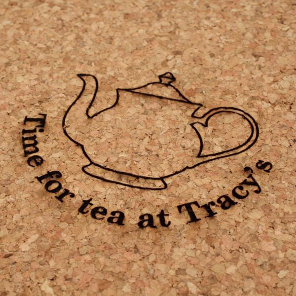 Personalised Cork Teapot Stand