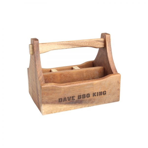 Personalised Wooden Tidy Crate