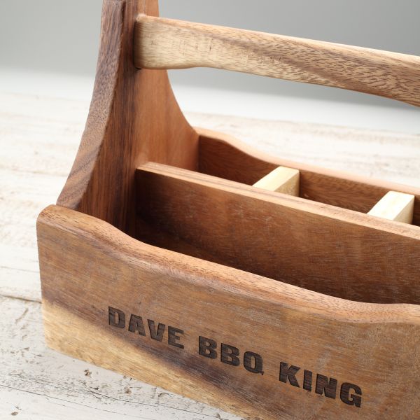 Personalised Wooden Tidy Crate