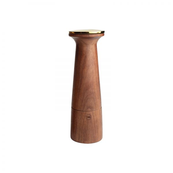 Oblique Deco Gold Pepper Mill image