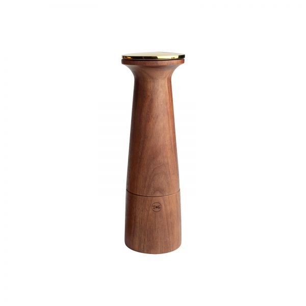 Oblique Deco Gold Pepper Mill image