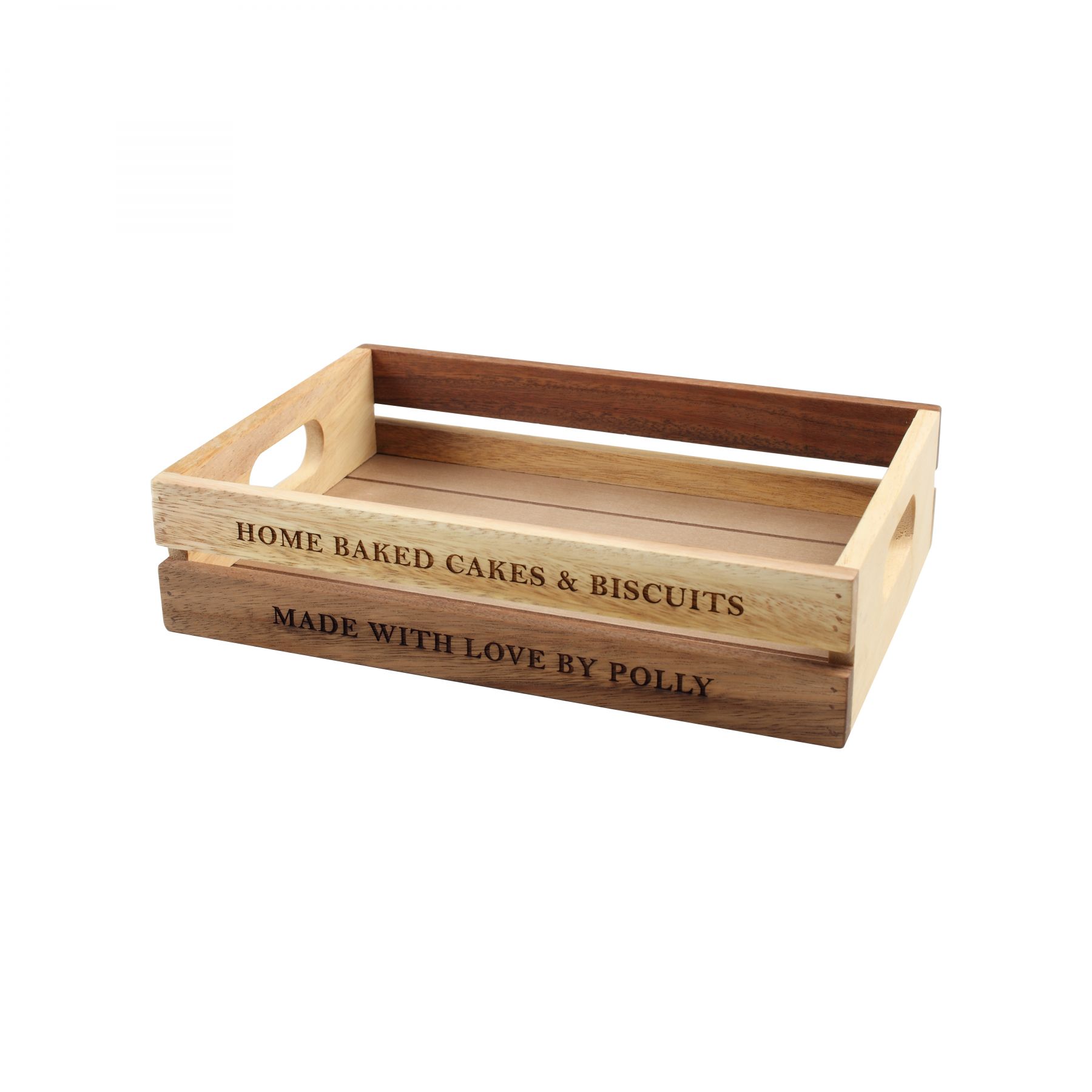 Personalised Wooden Crate