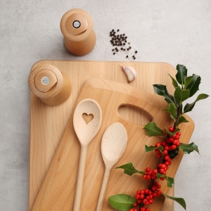 Salt Pepper Mill Kitchen Woode Utensils