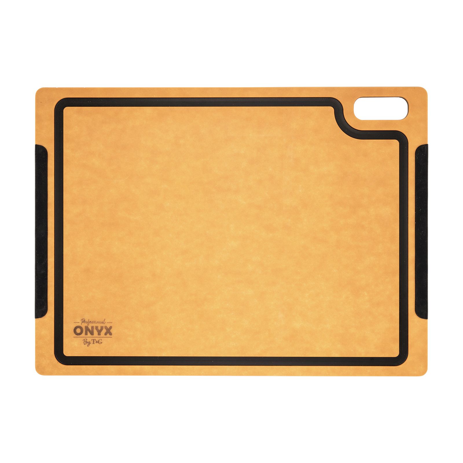 Onyx Cutting Board Silicon Corners Large