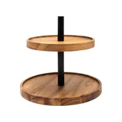eclipse two tier cake stand