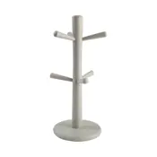 6 peg mug tree grey