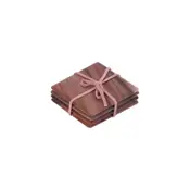 tuscany set of 4 square coasters