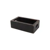 drift salt pepper crate rustic black