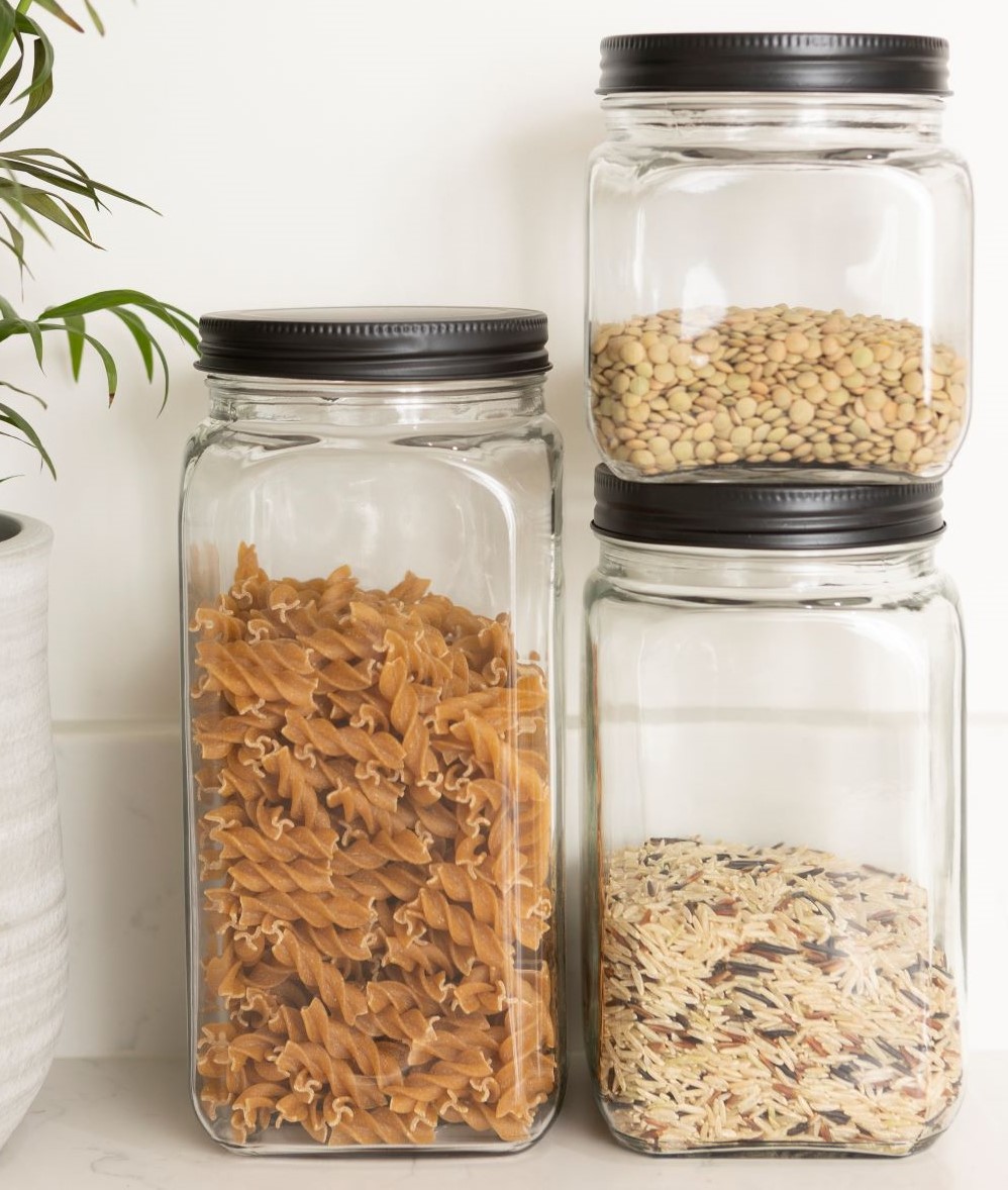 Glass Storage Jard Various Sizes