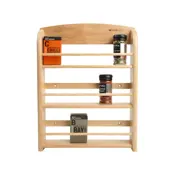 scimitar 18 jar wall spice rack