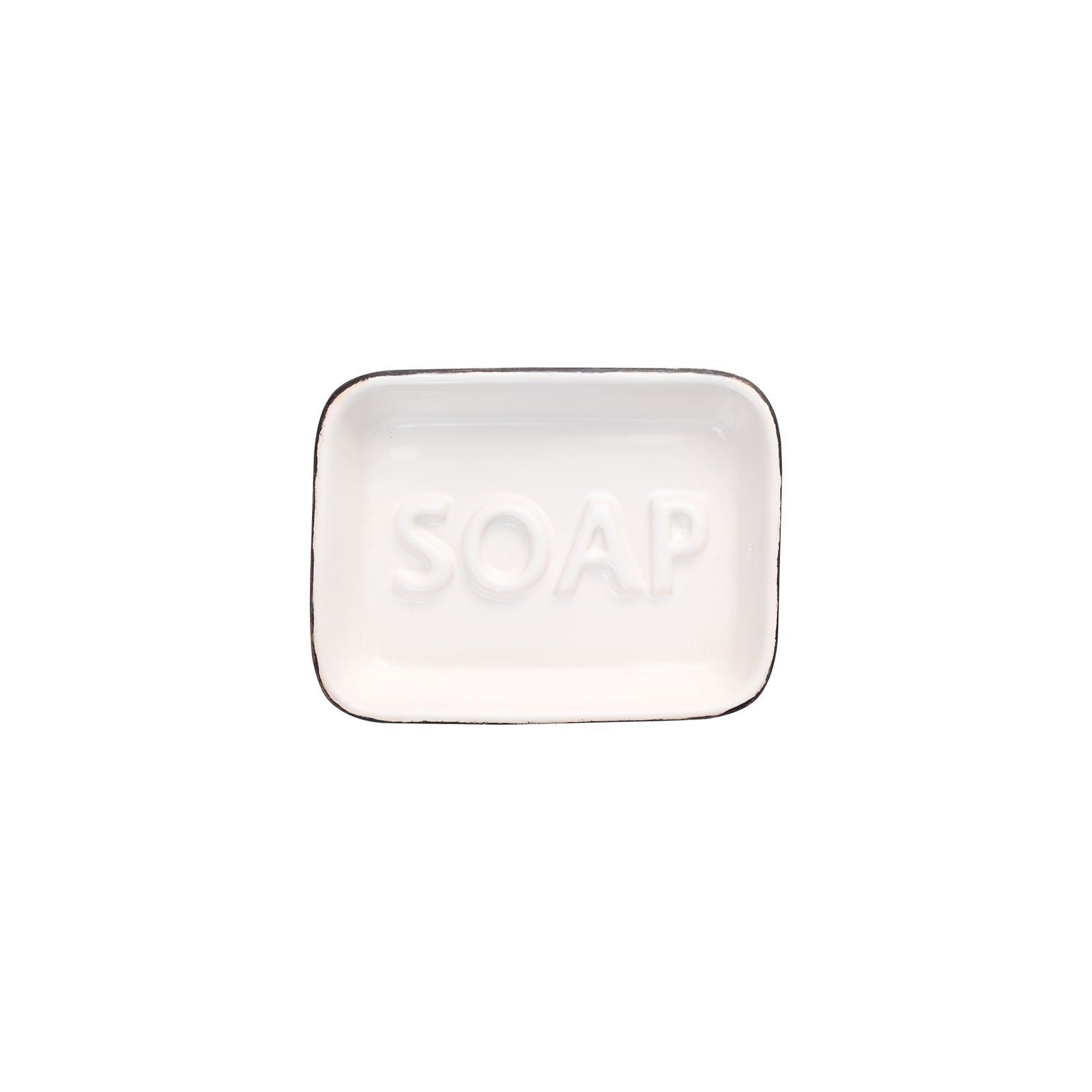 Ocean Soap Dish White