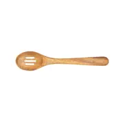 tuscany slotted spoon in acacia