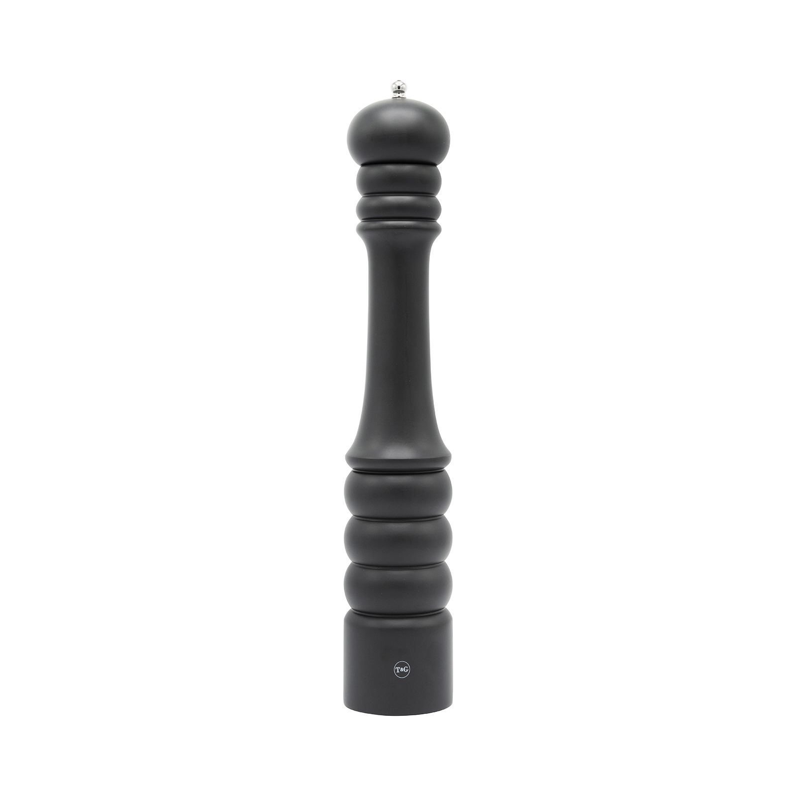 Tall Capstan Pepper Mill Matt Black