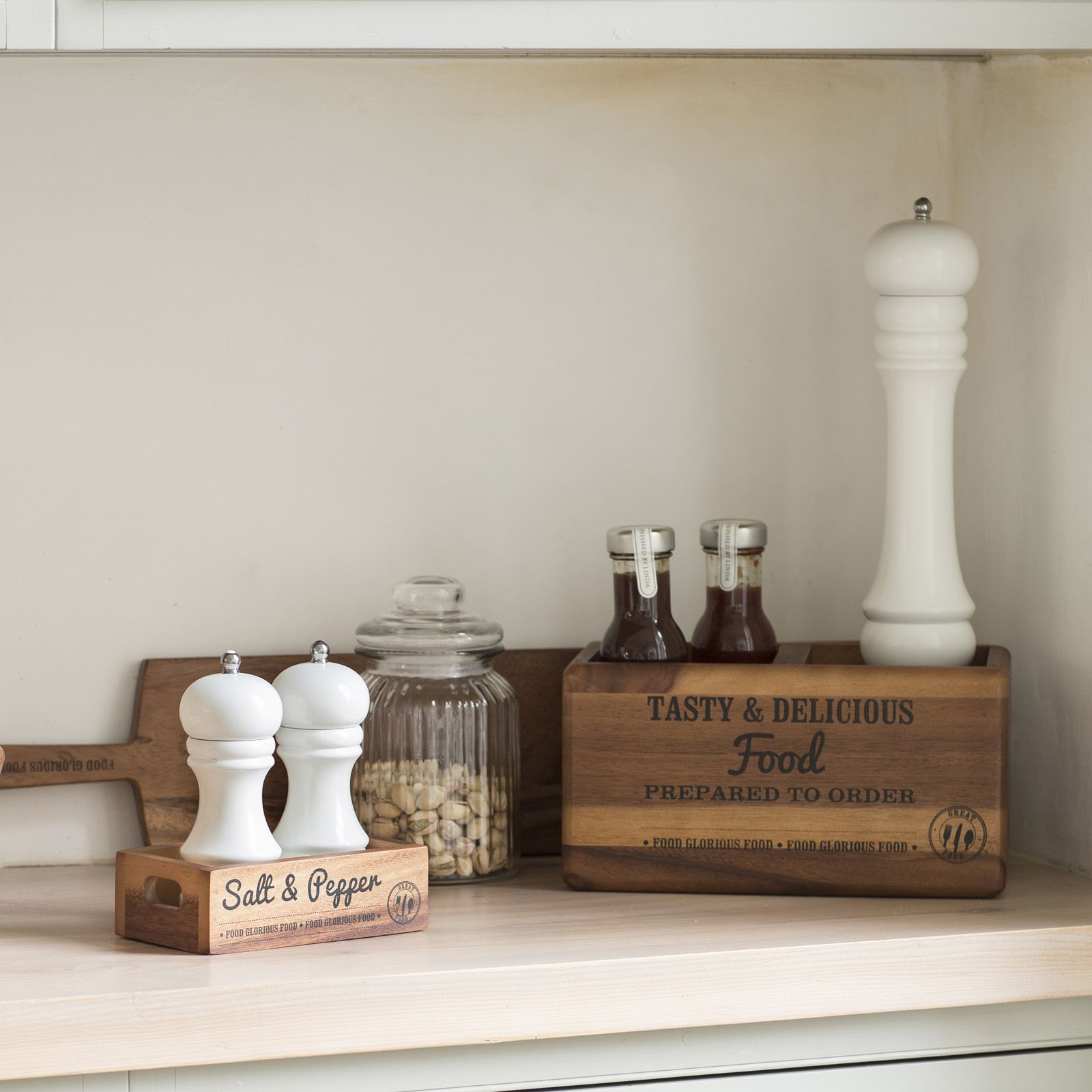 Food Glorious Food Salt & Pepper Crate