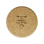 pot stand all you need is friends and a pot of tea