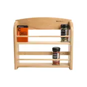 scimitar 12 jar wall spice rack