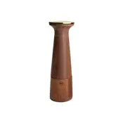 oblique deco gold pepper mill