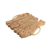 ocean medium 4 fish pot stand in iceberg grey cork