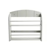 12 jar spice rack grey