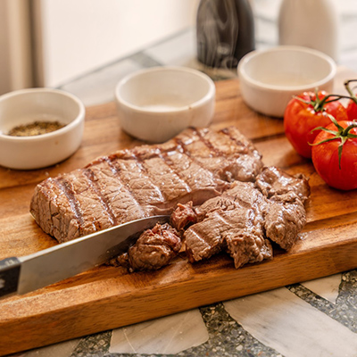 Double Sided Steak Board Lifestyle